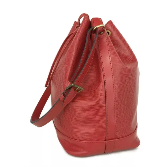 Louis Vuitton Red Epi Leather Noe GM Drawstring Shoulder bag - Picture 3 of 11